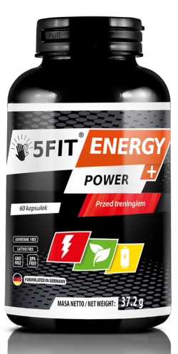 5FIT ENERGY+ Power 60 kapsułek