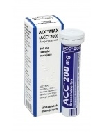 ACC Max 200 mg tabletki musujące