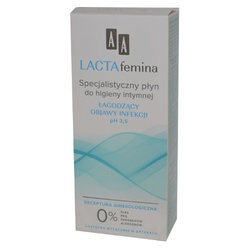 AA Lacta Femina, płyn do higieny intymnej, łagodzenie objawów infekcji, 200 ml
