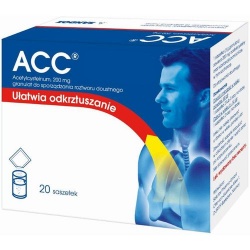 ACC, 200 mg, proszek do sporządzenia roztworu doustnego, 20 saszetek