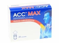 ACC Max, 200 mg, proszek do sporządzania roztworu doustnego, 20 saszetek (import równoległy)