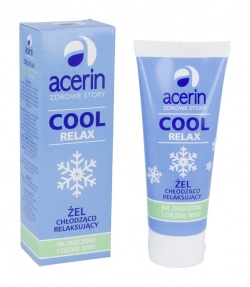 Acerin Cool Relax, żel, chłodząco-relaksujący, 75 ml
