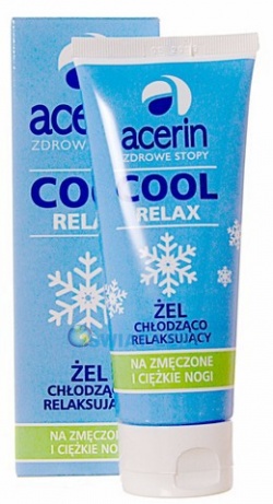 Acerin Cool Relax, żel chłodzący, Zdrowe Stopy, 150 ml