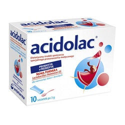 Acidolac, liofilizat doustny, 3 g, 10 saszetek