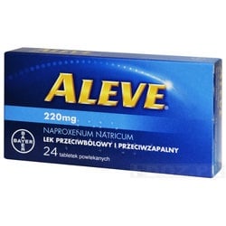 Aleve, 220 mg, tabletki powlekane, 24 szt