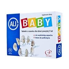 Ali-Baby, tabletki z czosnku wzmacniające dla dzieci, 30 szt