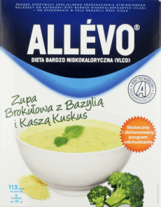 Allevo Zupa brokułowo-bazyliowa
