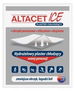 ALTACET ICE Plastry Chłodzące, 20 sztuk