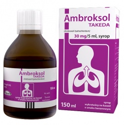 Ambroksol Takeda, (30 mg  5 ml), syrop, 150 ml