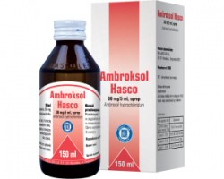 Ambroksol Hasco,syrop, 30 mg5 ml 150 ml