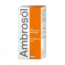 Ambrosol, 15 mg 5 ml, 200 ml teva