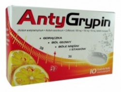 Antygrypin, tabletki musujące