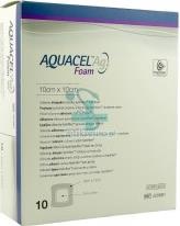 Aquacel Ag Foam, 10 x 10 cm, 1szt