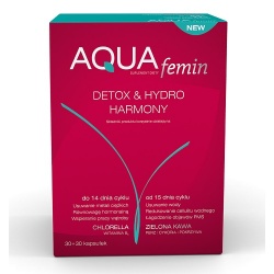 Aquafemin detox, 60 kapsułek