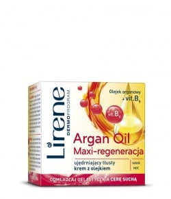 Argan Oil Maxi-regeneracja ujędrniający tłusty krem z olejkiem, 50 ml