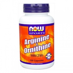 NOW - Arginine & Ornithine - 100 kaps