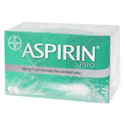 Aspirin Pro, 500 mg, tabletki powlekane, 80 szt