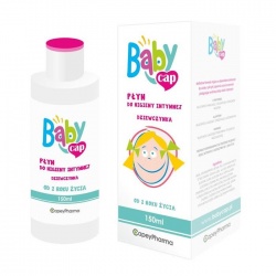 BabyCap, płyn do higieny intymnej, dziewczynka, 150ml