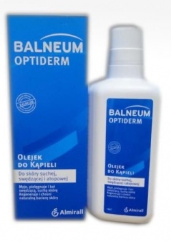 Balneum Optiderm, olejek, do kąpieli, 500 ml