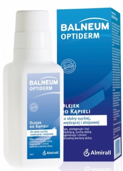 Balneum Optiderm, olejek, do kąpieli, 200 ml