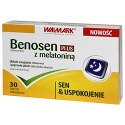 Benosen z melatoniną Plus, tabletki powlekane, 30 szt