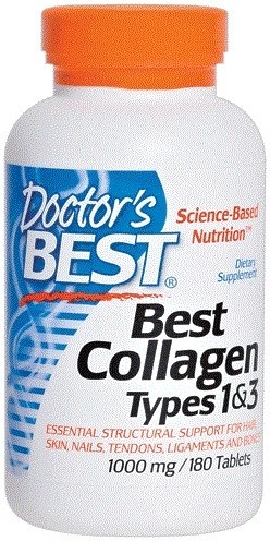 Best Collagen Typ 1&3, 180 tabletek