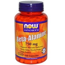 NOW - Beta-Alanine 750 mg - 120 caps