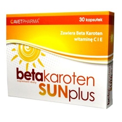 AVET PHARMA Beta Karoten Sun Plus, 30 kapsułek