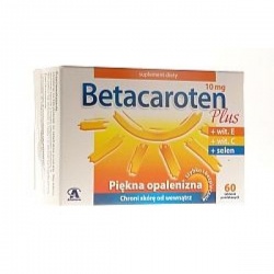 Betacaroten Plus, 60 tabletek