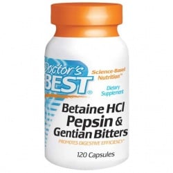 Doctor's Best Betaina HCl 120kaps 650mg