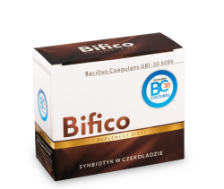 Bifico, synbiotyk w czekoladzie, 12 szt