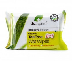 Organiczne Chusteczki Nawilżane Drzewo Herbaciane 20 szt