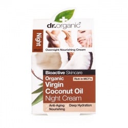 Organiczny Krem na Noc Olej Kokosowy Virgin 50 ml