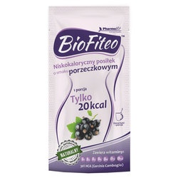 BioFiteo proszek o smaku porzeczkowym 20g saszetka