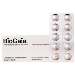 BioGaia, tabletki do żucia, probiotyczne