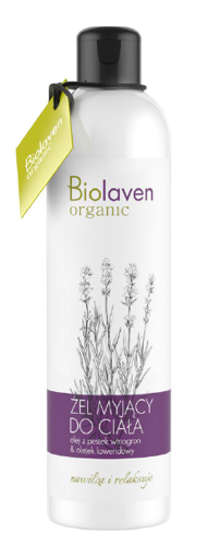 Biolaven Organic, nawilżająco-relaksujący żel pod prysznic, 300ml