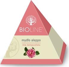Bioline, mydło aleppo, róża damasceńska, 100 g
