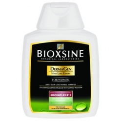 Bioxsine DermaGen to ziołowy szampon do włosów, przeciw ich nadmiernemu wypadaniu, dla włosów farbowanych