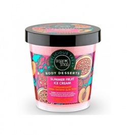 Organic shop, Peeling oczyszczający do ciała Summer Fruit Ice Cream, 450ml