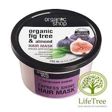 Organic shop, Ekspresowa maska nadająca włosom blask, 250ml