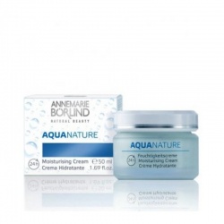 AnneMarie Borlind Aquanature - Intensywnie nawilżający krem organiczny 24 h - 50 ml