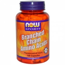 NOW - Branch Chain Amino Acids ( BCAA ) - 120 kaps