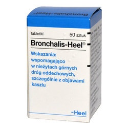 Heel-Bronchalis, tabletki podjęzykowe, 50 szt