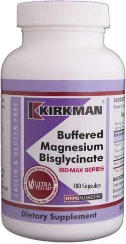 Buffered Magnesium Bisglycinate (Hypoallergenic) - 180 kapsułek