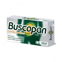 Buscopan Hyoscini butylbromidum, tabletki powlekane, 10 mg,10 sztuk