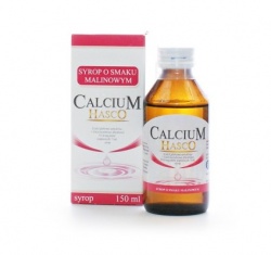 CALCIUM HASCO (o smaku malinowym), syrop, 150 ml