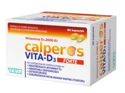 Calperos Vita-D3, 60 kapsułek
