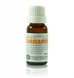 Cardiamidum, krople doustne, (250 mg ml), 15 ml