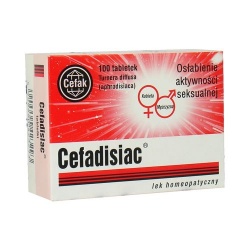 Cefadisiac 100 tabletek