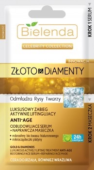 Celebrity Collection Złoto & Diamenty Luksusowy zabieg aktywnie liftingujący